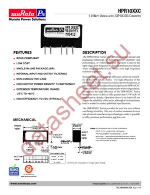 HPR1018C datasheet  